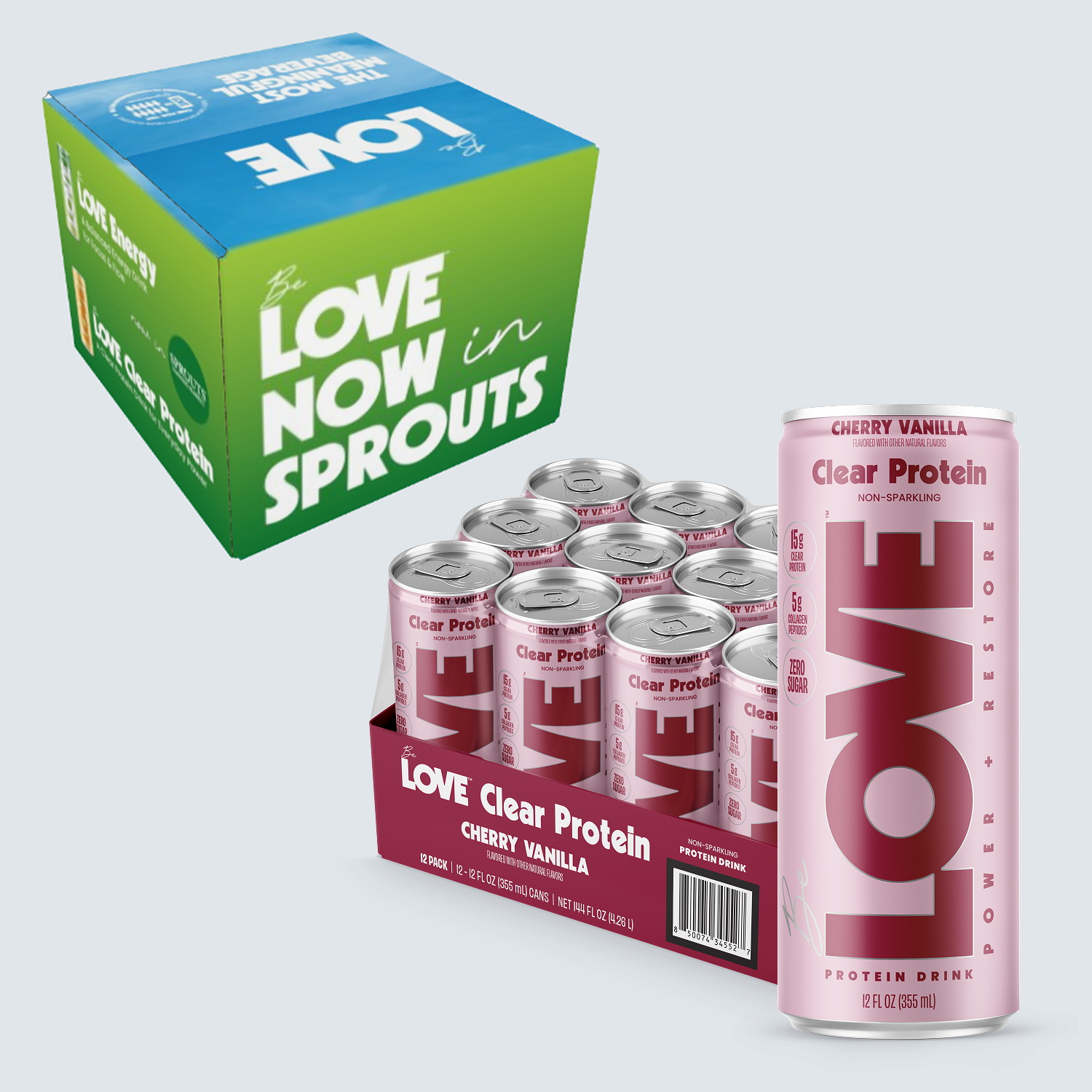 Be LOVE™ Sprouts Influencer Box - Cherry Vanilla 12ct