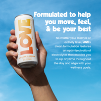 Be LOVE Lightly Flavored Electrolyte Beverage - Rainbow 6-Pack | Zero Sugar, Zero Calories, Zero Caffeine | Clean, Refreshing, Balanced Hydration