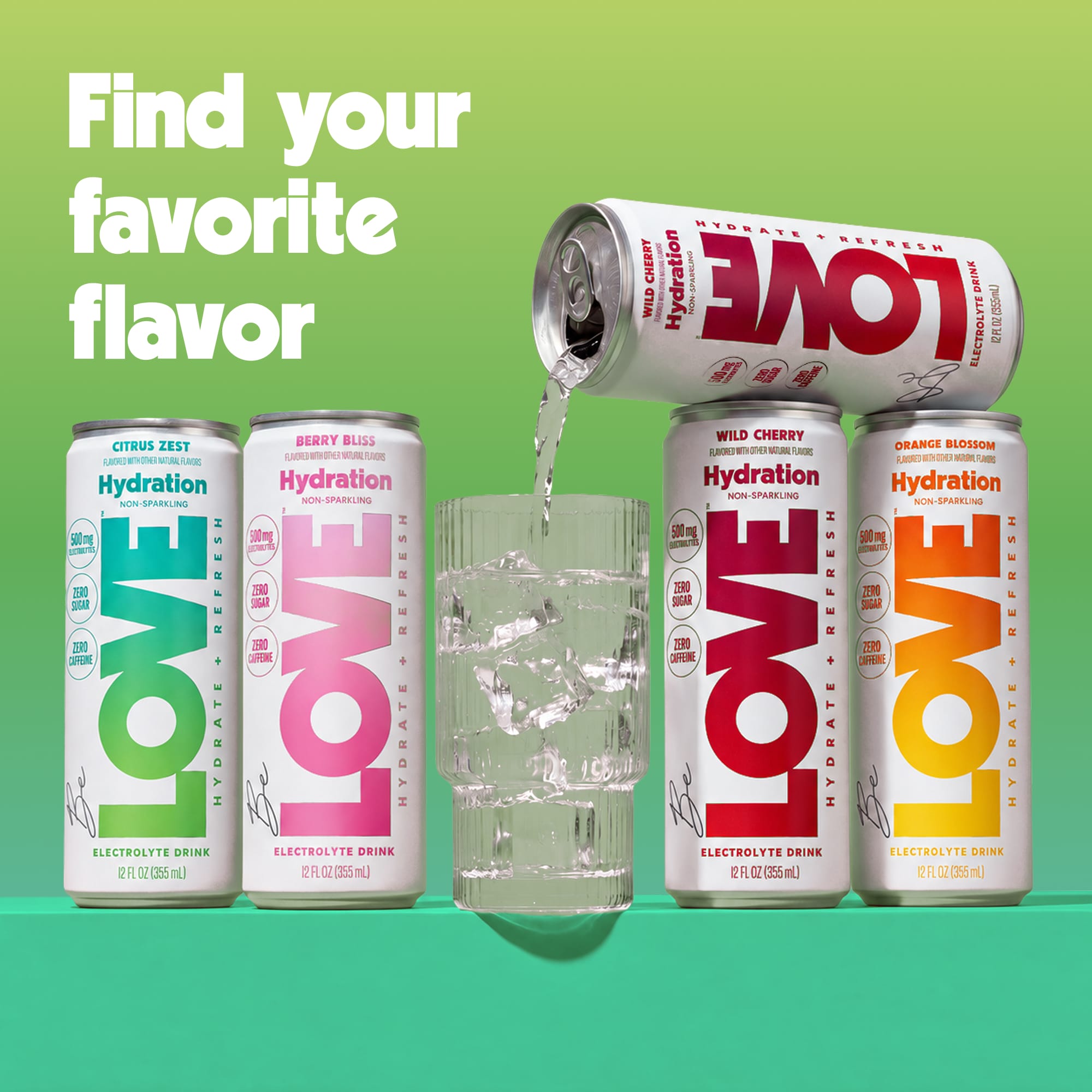 Be LOVE™ Zero Sugar Electrolyte Drink, Citrus