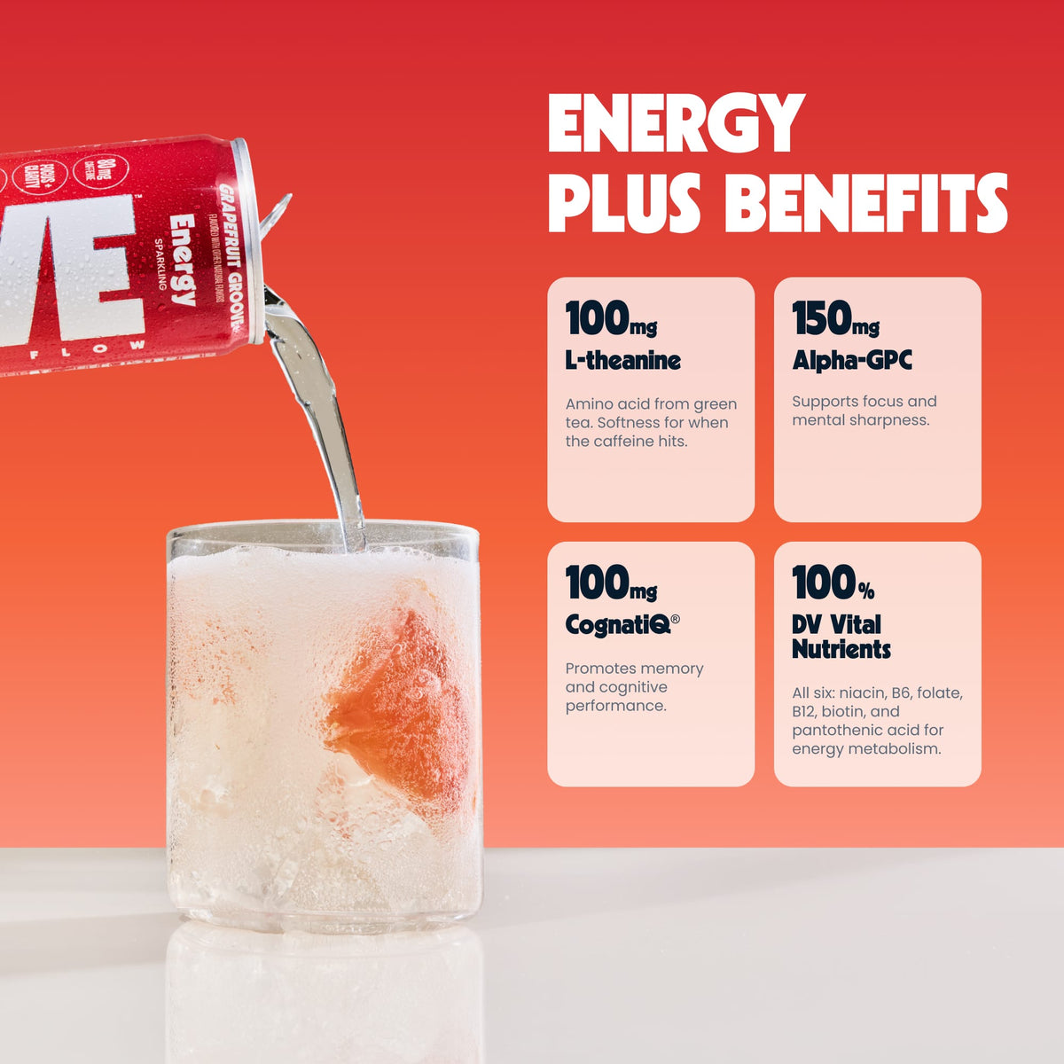 Be LOVE Grapefruit Groove energy drink can, Grapefruit Groove
